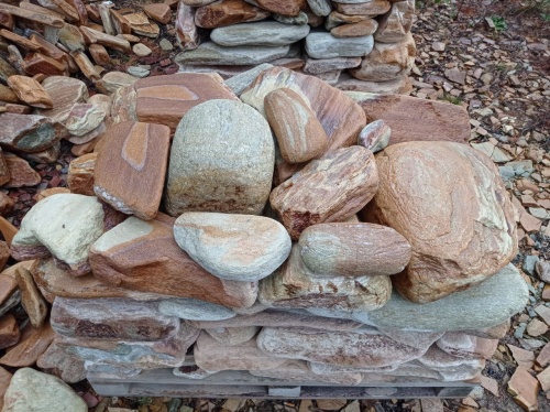 Златолит жёлтый, жёлто-зелёный глыбки и валуны для ланшафтного дизайна купить в Шатуре