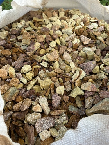 Златолит персиковый декоративная каменная крошка купить в Шатуре