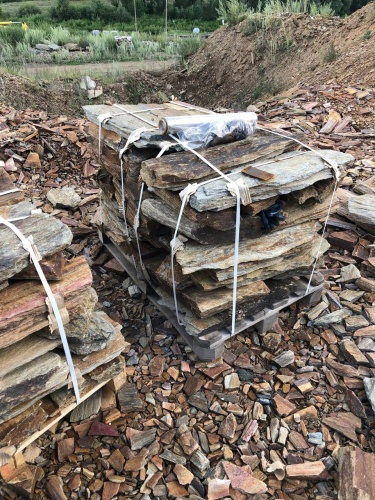 Плитняк кора дерева 50-100мм для пошаговых дорожек купить в Шатуре