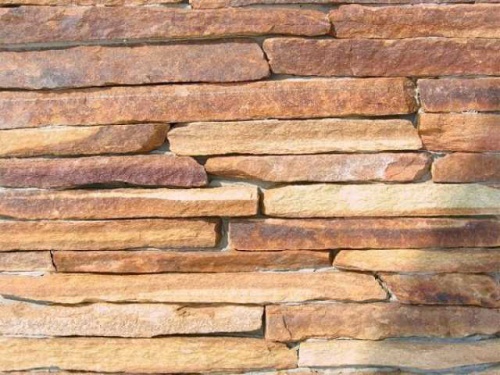 Горбушка златолит золотистый для облицовки купить в Шатуре