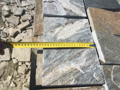 Плитка пилёная златолит Уральский для фасада купить в Шатуре