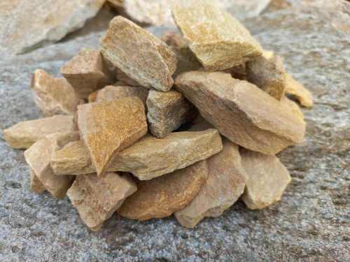 Златолит жёлтый декоративная каменная крошка купить в Шатуре